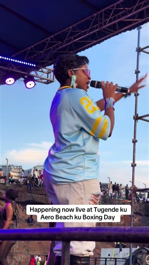 Tracy Melon Live Performance at Tugende ku Aero Beach