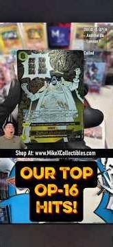 Check out all of our TOP HITS in OP-16 so far! #onepiececardgame #onepiecetcg #op16