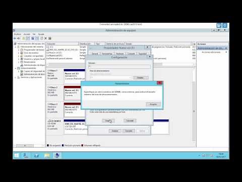 Windows server 2012 - Administración de discos