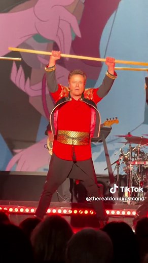 Donny Osmond Mulan Song Performances Compilation