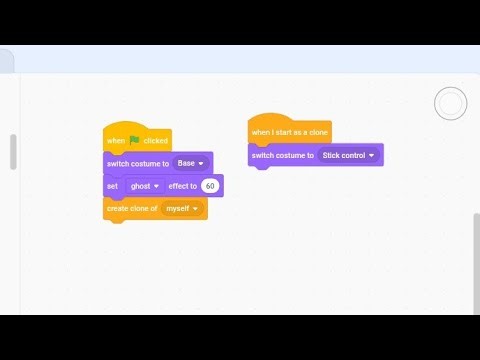 I create some game at Scratch android 3!