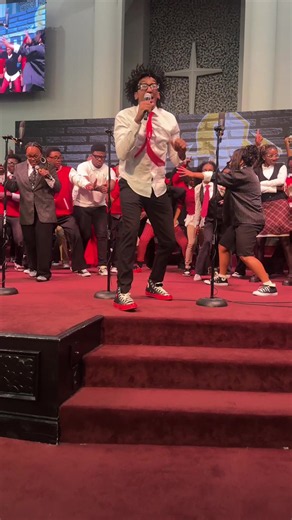 A REVOLUTIONARY Youth Sunday🔥❤️#ablaze #fyp #church #kirkfranklin #gospelchoir