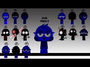 EVOLUTION OF SPRUNKI JEVIN PHASE 1 - 15 🔥🔥🔥 | INCREDIBOX SPRUNKI