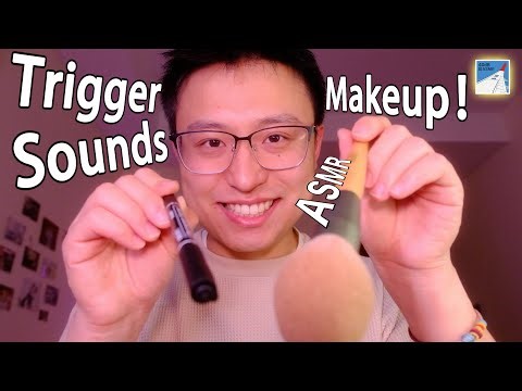 [ASMR Wide-Angle Series] 40dB Does Your Makeup 💄 — Forehead Trigger Sounds