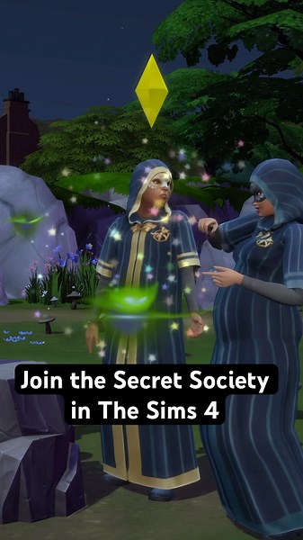 You can join the Secret Society in The Sims 4??