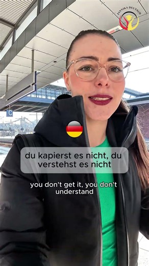 I'm totally lost! 🚂🤯 Easy German idiom to understand ✅