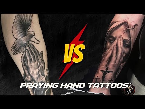 100+ Praying Hands Tattoo You Need To See!