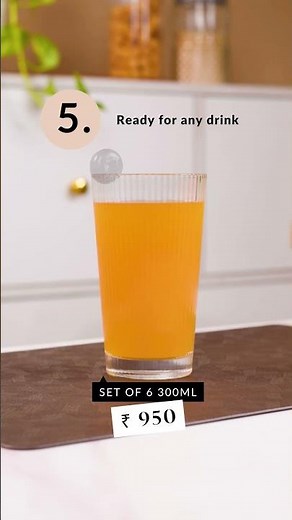 Fluted Glass Tumblers | Aesthetic and Stackable Drinkware by Nestasia