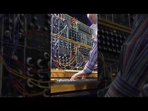 Vintage Moog Analog Modular Synthesizer Performance - NAMM 2019 Moogseum