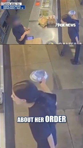 'Chipotle Karen' caught hurling burrito bowl in worker's face #shorts
