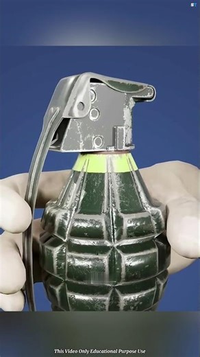 Why Pulling a Grenade Pin Doesn’t Always Cause an Explosion!#facts #ytshorts #trending