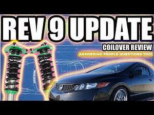 ANSWERING PEOPLE COMMENTS ABOUT THE REV 9 COILOVERS!