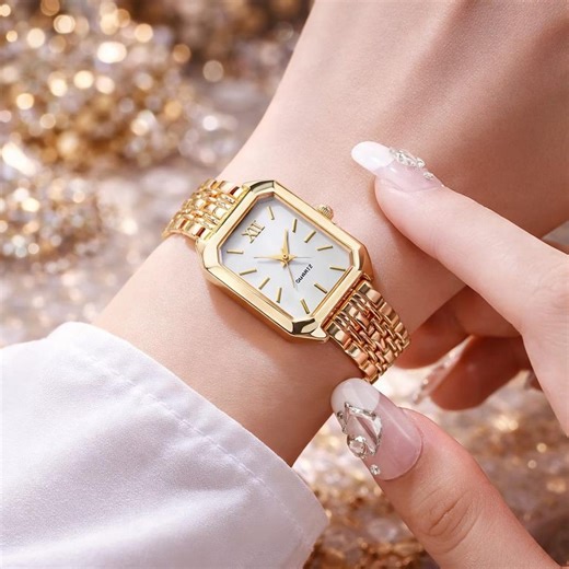 Elegant Women’s Rectangular Watch - Etsy