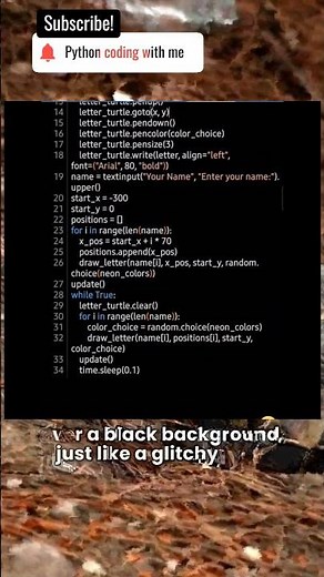 Colorful Letters: Creating an Alphabet with Python Turtle!