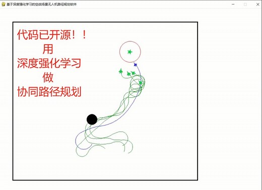 用目前热门的强人工智能方法(DRL)做多无人机路径规划，是什么效果呢？！！