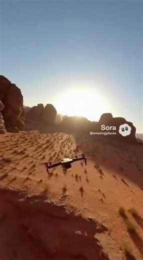 FPV Drone: Natural Bridge Wadi Rum #drone #fpv #jordan