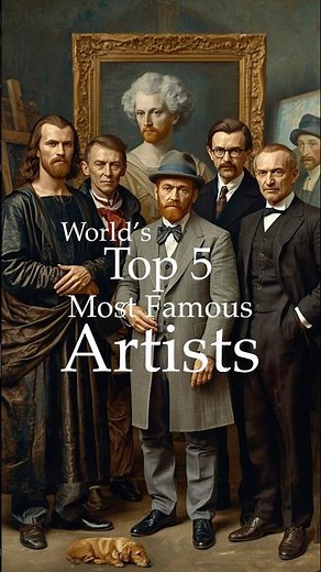 Top 5 Famous Artist in the world! Did you know them?