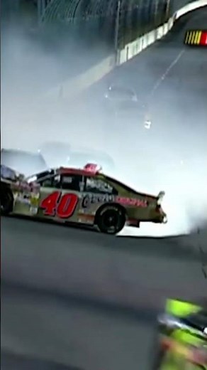 Sterling Marlin crashes, collects Rusty, DJ, and Hamilton in the 2002 running of The Winston