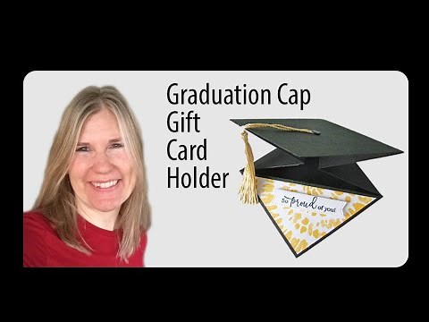 Graduation Cap Gift Card Holder