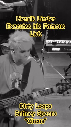 Henrik Linder nails famous lick Dirty Loops #dirtyloops #henriklinder #circus #britneyspearscircus