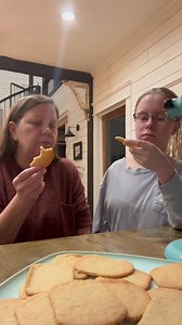 Tea Cakes for a Christmas Party. We certainly enjoyed making them and hope our friends enjoy them as much as Travis did! ☺️ We hope you enjoy making you some this holiday season. We love tea cakes around here, and we would also love to try some other recipes if you would like to share yours. 😋 Have a wonderful day, and don’t forget to LIKE, SHARE, and FOLLOW our family page. We love reading your comments as well. Let’s “Be the Blessing” that someone else may have been been praying for this Chri