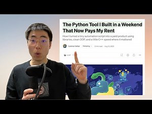 The Python Tool I Built in a Weekend That Now Pays My Rent