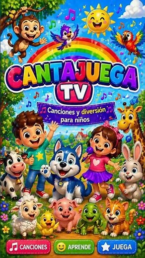 🔺 Aprende las FIGURAS 🎶 | Canción Infantil Divertida | Cantajuega TV