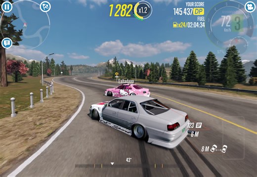 Tandem Drifting in CarX Drift Racing 2