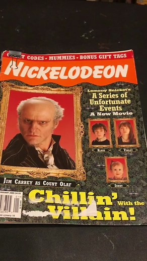 Exploring Nickelodeon Magazine from December/January 2005