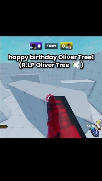 R.I.P OLIVER TREE 🕊️ #roblox #rivals
