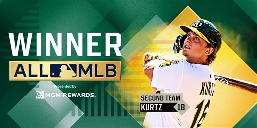 Kurtz becomes only rookie to earn 2025 All-MLB honors