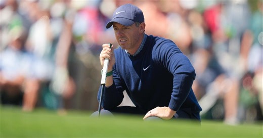 Rory McIlroy ties Sam Burns for first-round lead at 2026 Masters