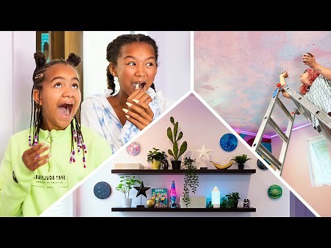 Surprise Room Reveal for Mazelee Family's Teenage Daughters: TikTok-Inspired Design