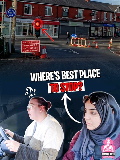 Best Practices for Stopping at Temporary Traffic Lights