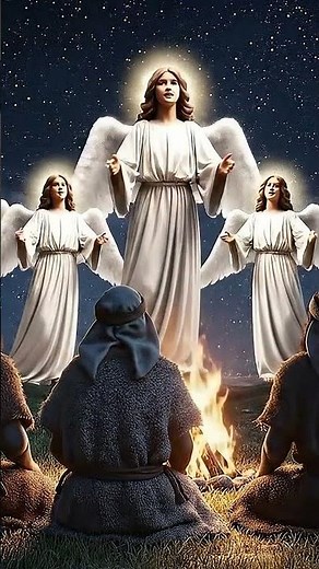 Shepherds in the field - The Story of Jesus' Birth