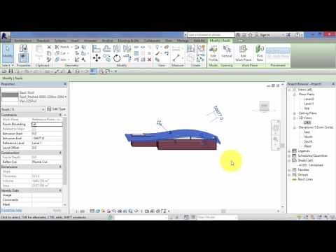 Module 4: Unit 11: Revit Architecture: Roof by Extrusion