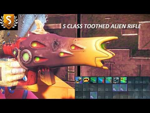 No Man's Sky - Red S Class Toothed Alien Rifle Multitool