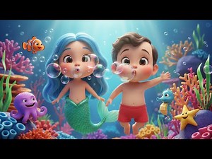 Little Mermaid Ocean Dance 🧜‍♀️🌊 | Nursery Rhymes & Baby Songs for Toddlers | Underwater Dance Song