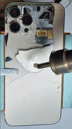 iPhone 12 Pro Max Back Glass replacement #iphone12promax #backglass #replacement