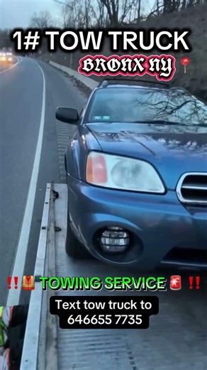 if towing becomes a need today, we’re available immediately