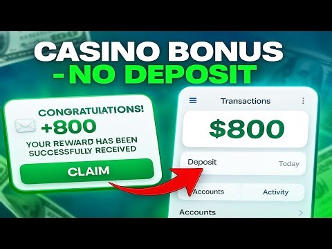 Best No Deposit Bonus 2025 – Unlock $800 Free Casino Credit Instantly!