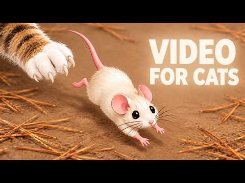 CAT TV: Interactive Mouse Hunt Game for Cats to Watch