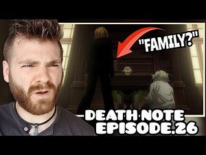 L HAS A FAMILY?!! WTF!!!!! | DEATH NOTE EPISODE 26 | New Anime Fan! | REACTION