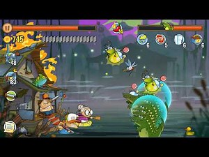 Swamp Attack - Episode 7. Level 23 Gameplay Android walkthrough