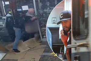 See the moment an off-duty cop tackles a Queens shooter