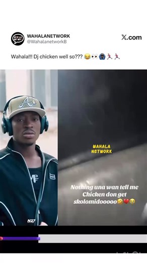 WAHALANETWORK BLOG on Instagram: "Wahala jam network!!! Watin Dj chicken dey do inside rain 👀😂🙆🏿‍♂️🏃🏽‍♂️"
