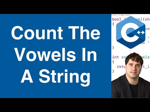 Count The Vowels In A String | C++ Example