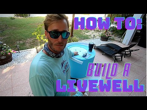 How To: Build A Portable Livewell! | Catching Bait On New Boat | Latitude Tournament Boats