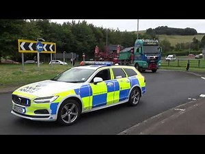"Massive Heavy Load Transports Through Beattock, Scotland – Unbelievable Power and Precision!"