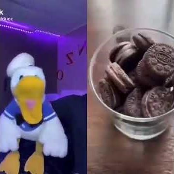 Donald Duck Puppet Oreos Tiktok